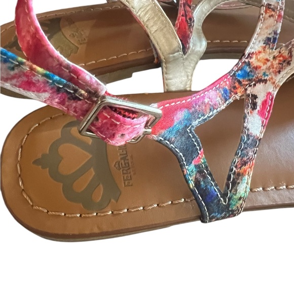 Fergalicious, Fergie Sandals Womens 8.5 Floral Strappy Flats
Comfort pink buckle - Picture 6 of 10
